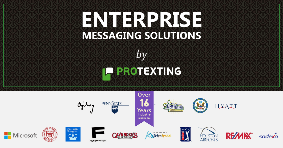 Enterprise Sms Marketing Text Messaging For Enterprises